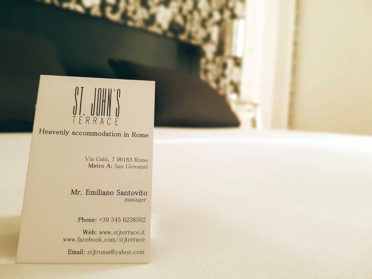 St. John'S Terrace Bed and Breakfast Rome Buitenkant foto